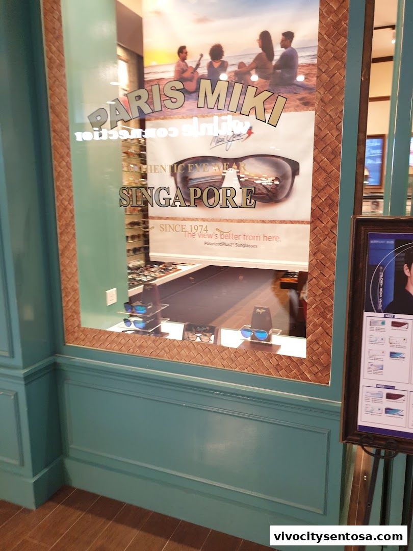 Paris Miki VivoCity - Optician  Optometrist  Contact lens  Eye Care Professional  Spectacles  Sunglasses  Myopia management