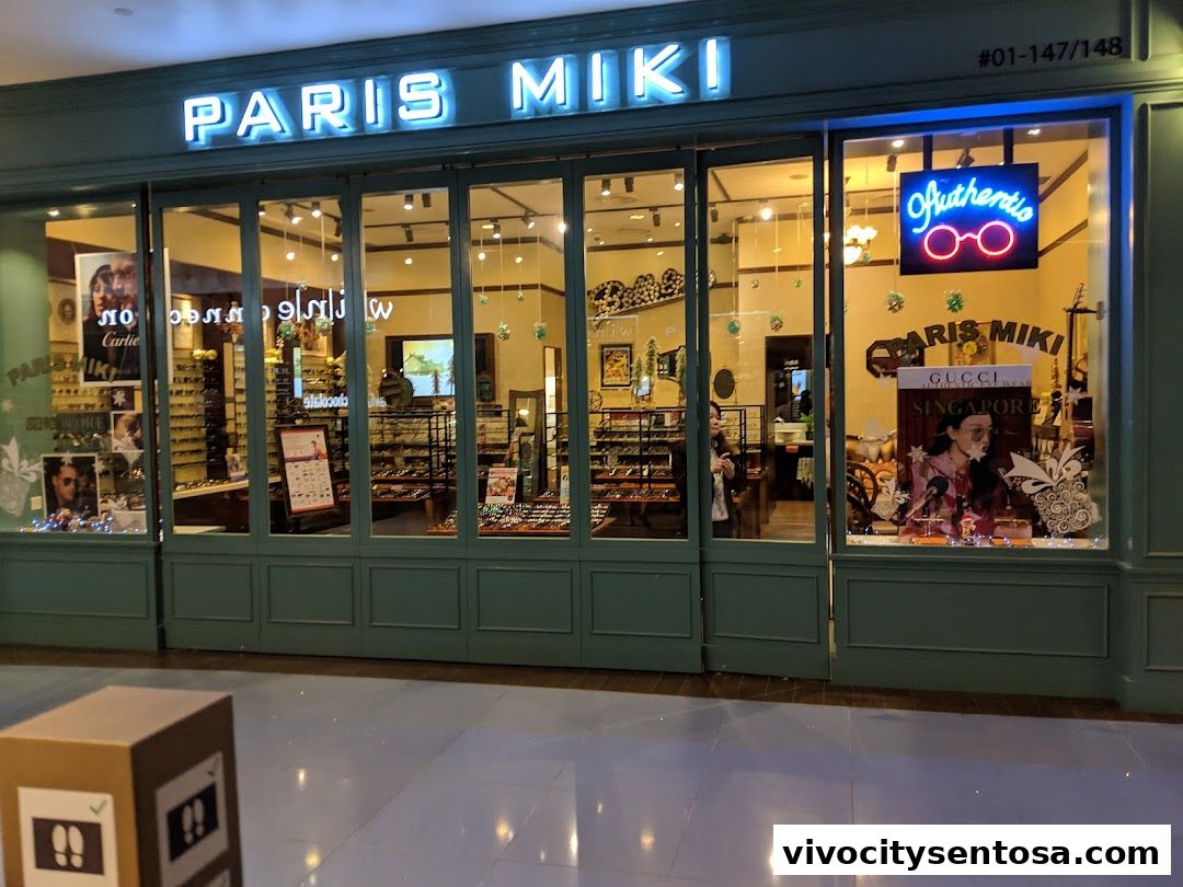 Paris Miki VivoCity - Optician  Optometrist  Contact lens  Eye Care Professional  Spectacles  Sunglasses  Myopia management