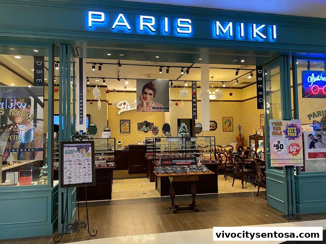 Paris Miki VivoCity - Optician  Optometrist  Contact lens  Eye Care Professional  Spectacles  Sunglasses  Myopia management