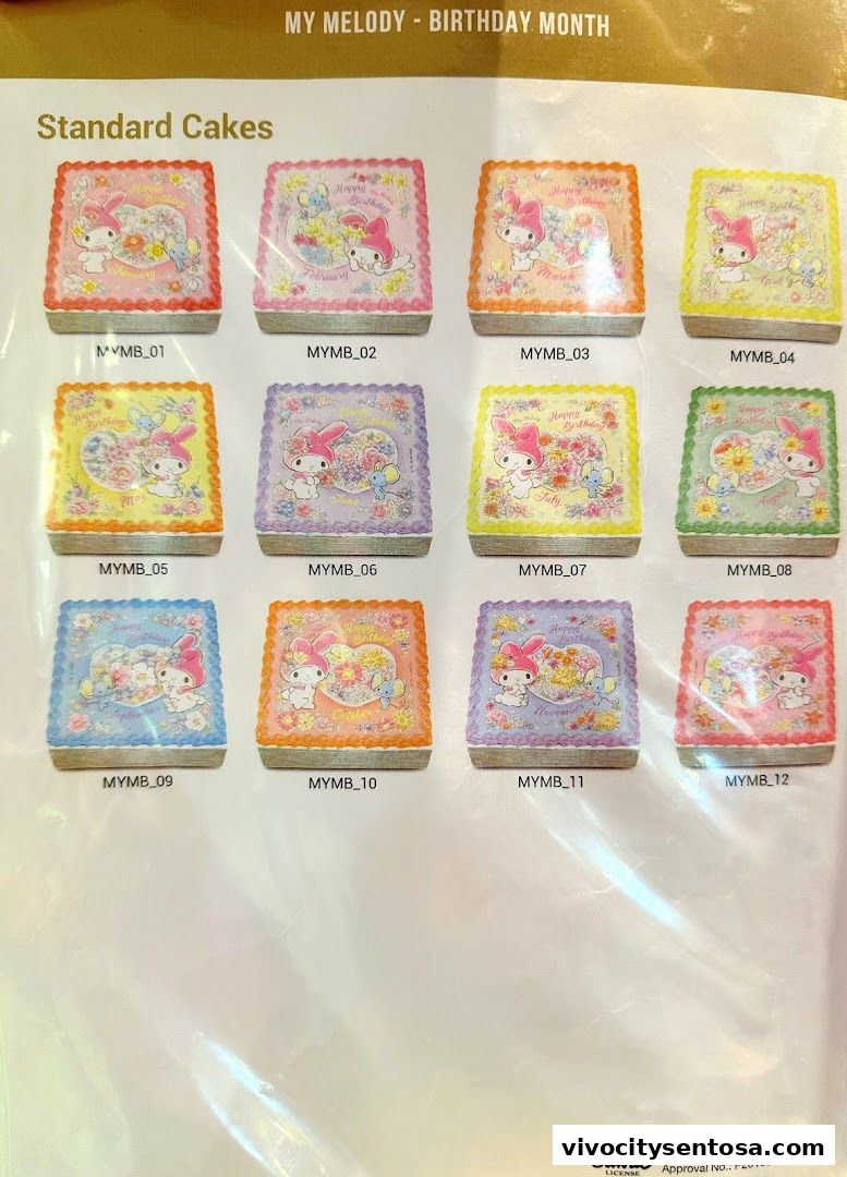 Menu page for Polar Puffs  Cakes  Vivocity