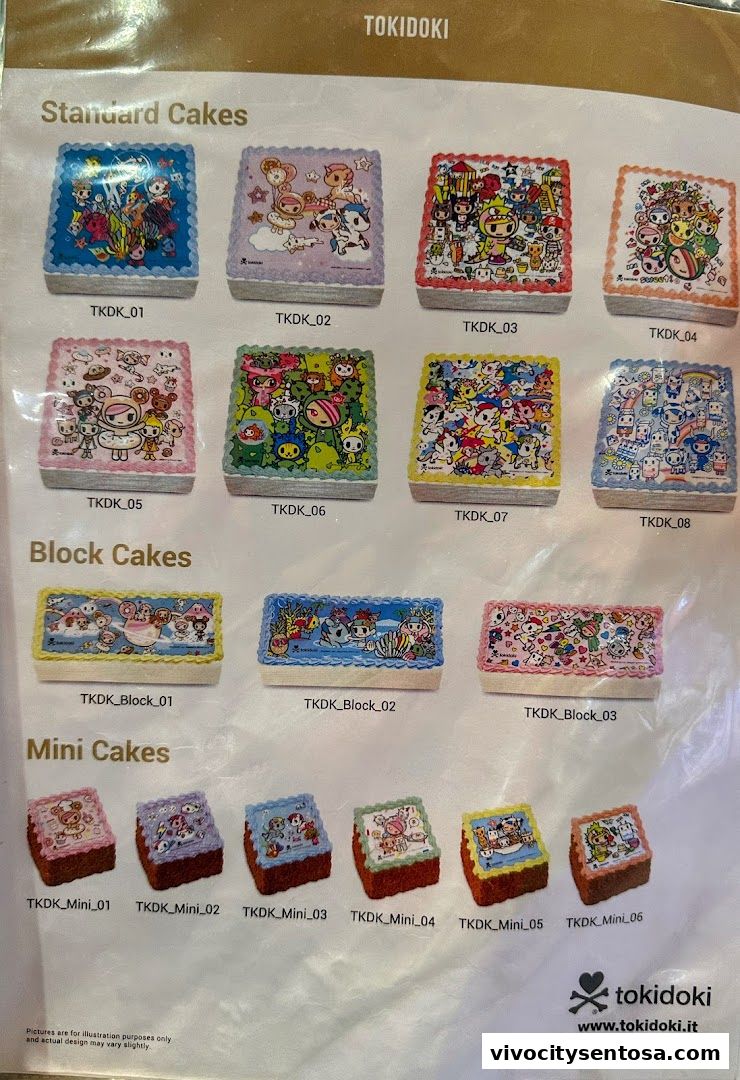 Menu page for Polar Puffs  Cakes  Vivocity