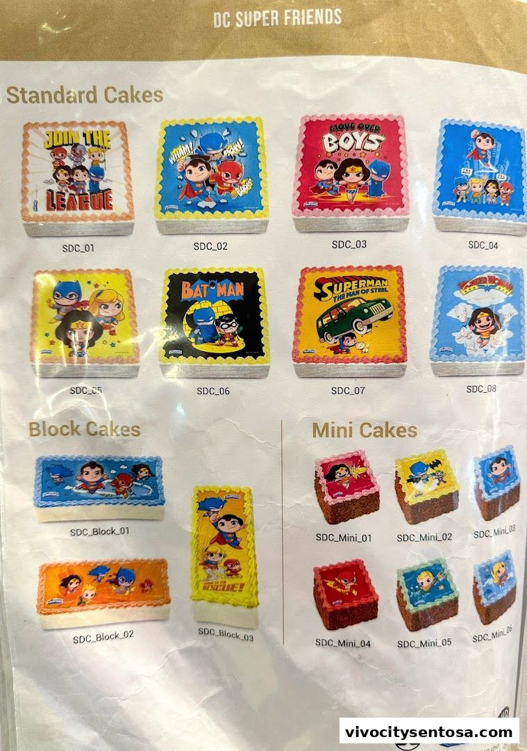 Menu page for Polar Puffs  Cakes  Vivocity
