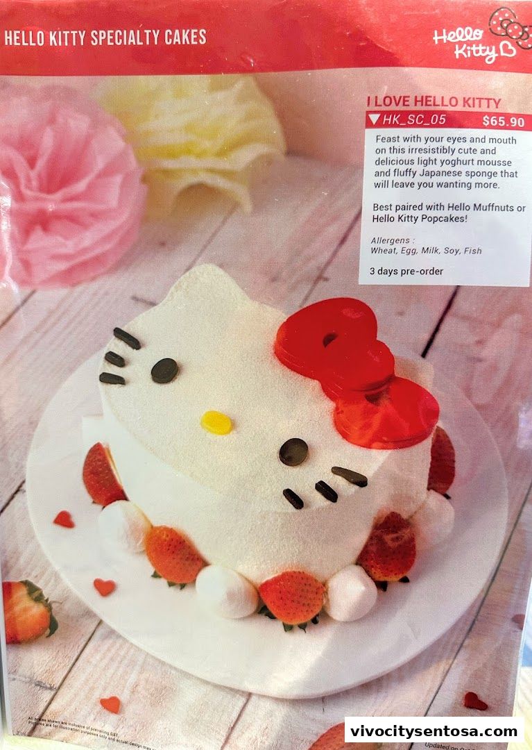 Menu page for Polar Puffs  Cakes  Vivocity