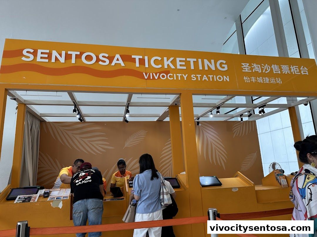 Sentosa Ticketing Counter