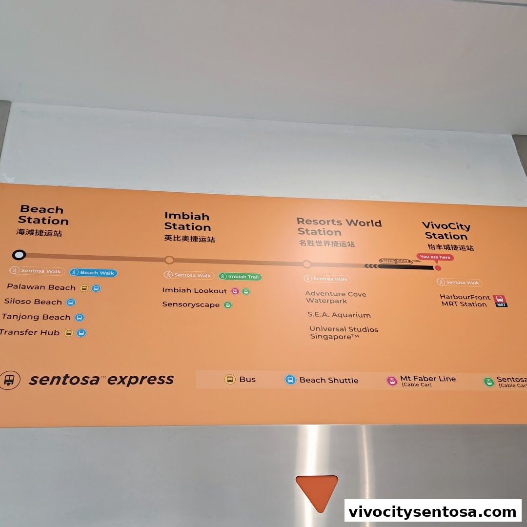 Sentosa Ticketing Counter