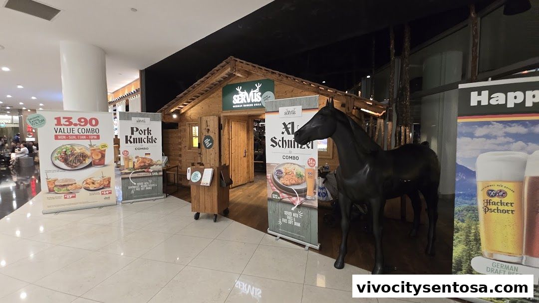 SERVUS German Burger Grill  VIVOCITY