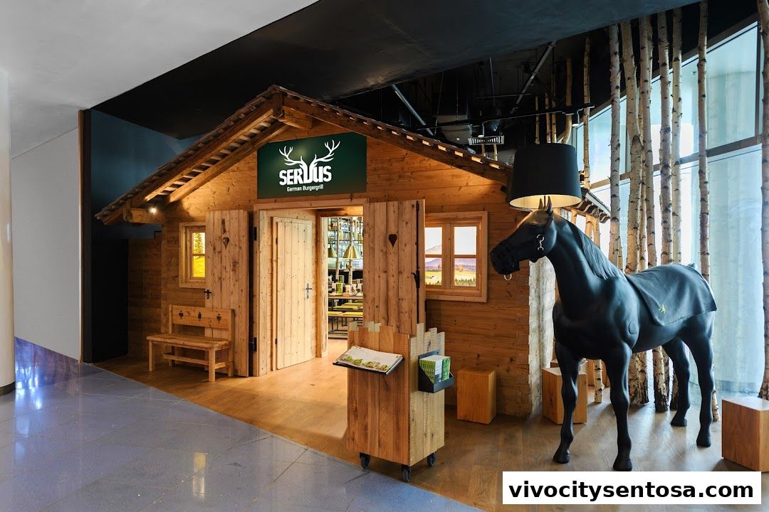 SERVUS German Burger Grill  VIVOCITY