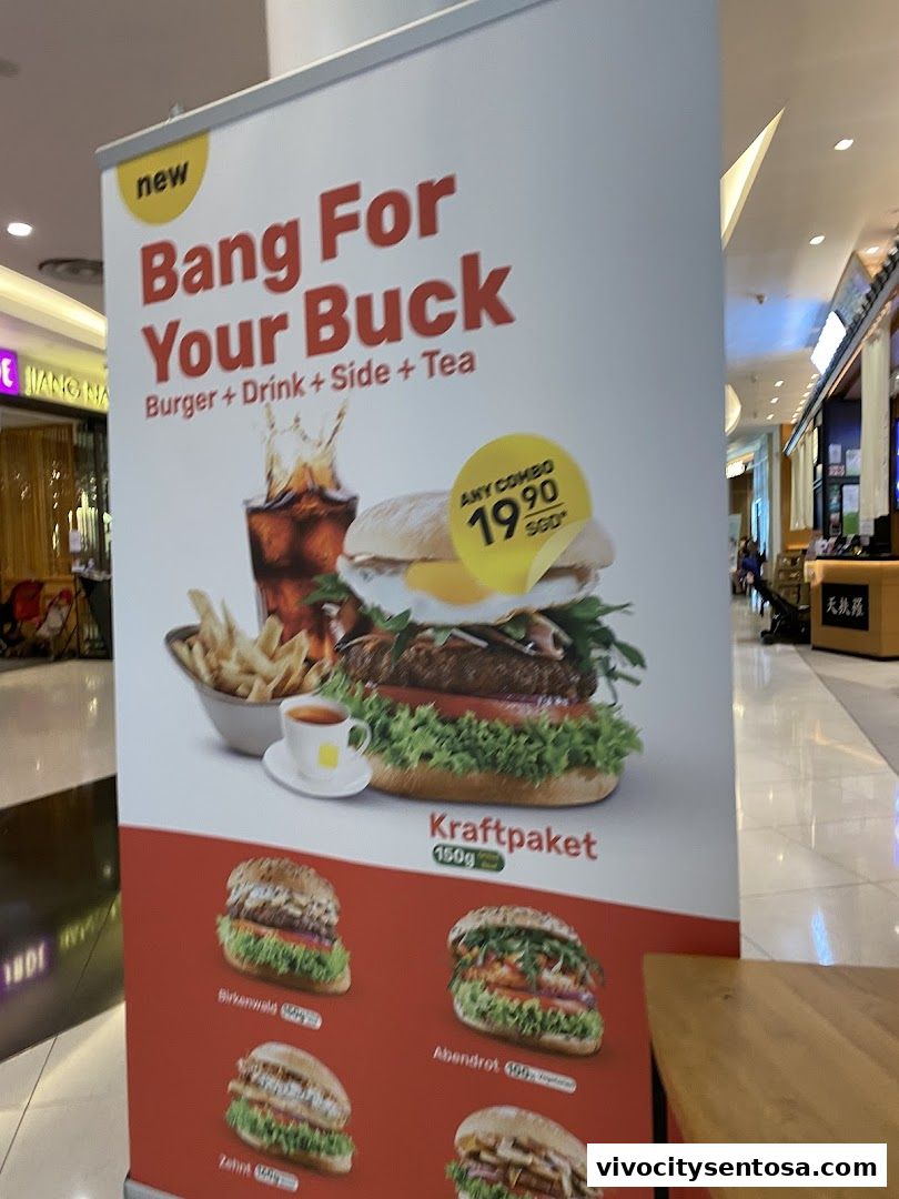 SERVUS German Burger Grill  VIVOCITY