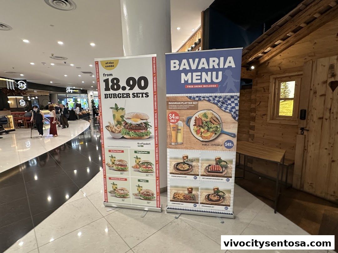 SERVUS German Burger Grill  VIVOCITY