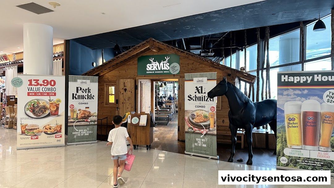 SERVUS German Burger Grill  VIVOCITY