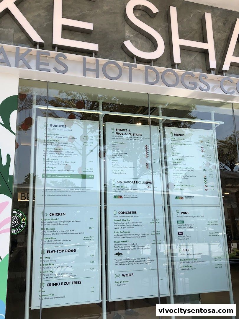 Shake Shack Sentosa