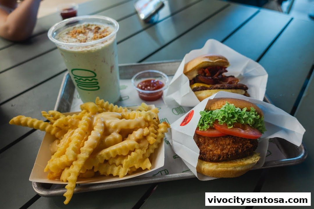 Shake Shack Sentosa