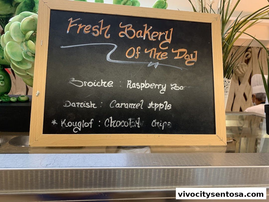 Menu page for Silver Shell Cafe