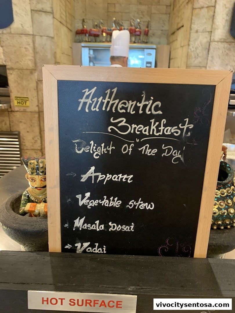 Menu page for Silver Shell Cafe