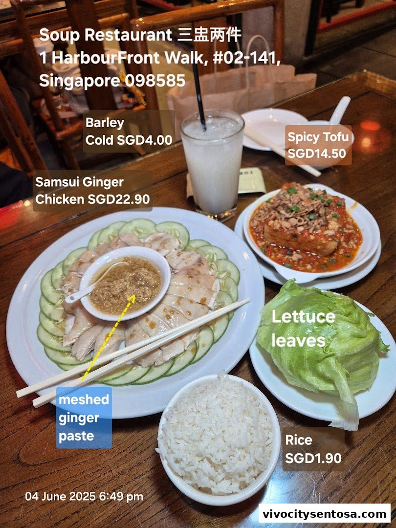 Soup Restaurant 三盅两件 - VivoCity