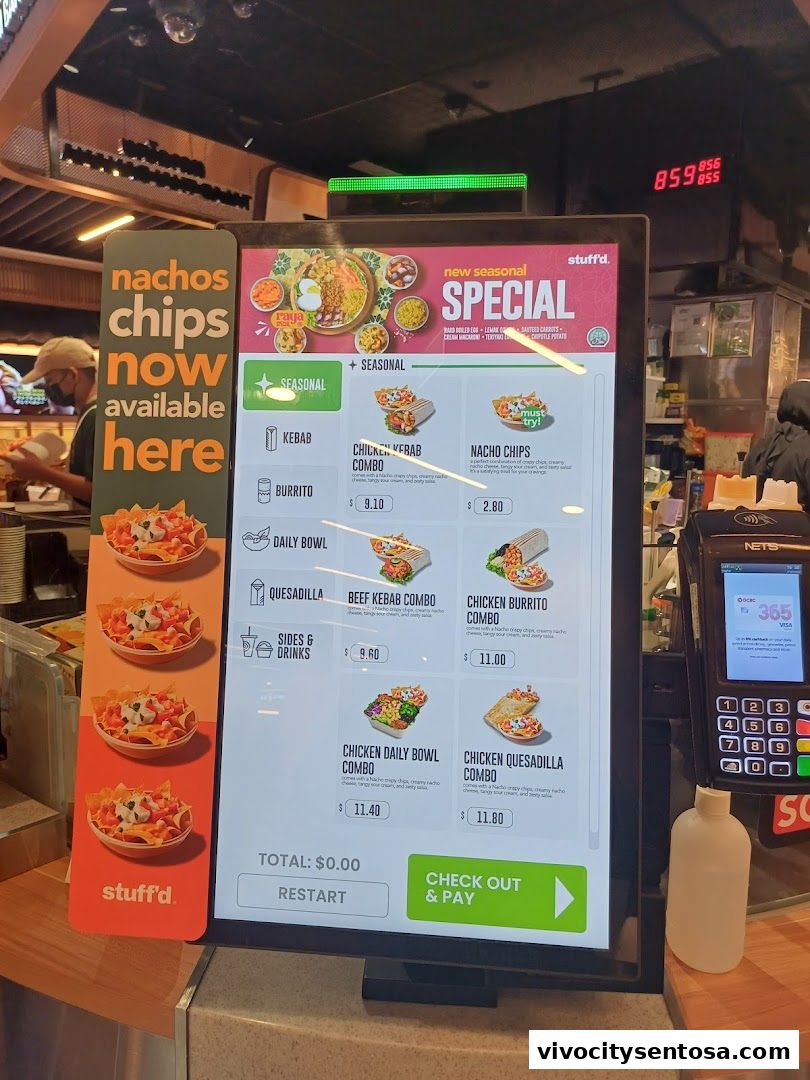 Menu page for Stuffd
