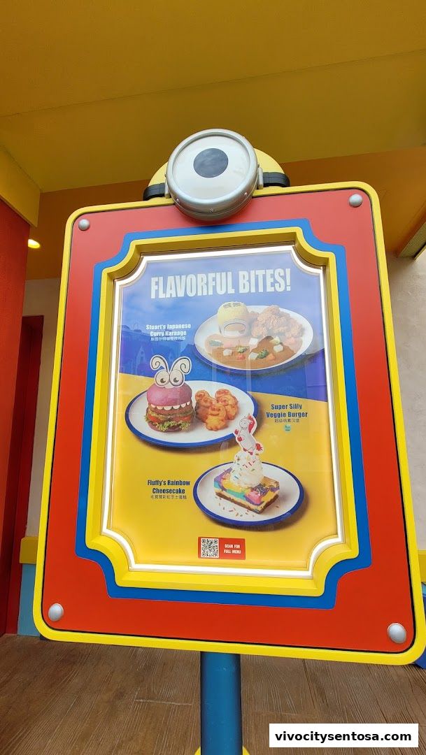 Menu page for Super Hungry Food Stand