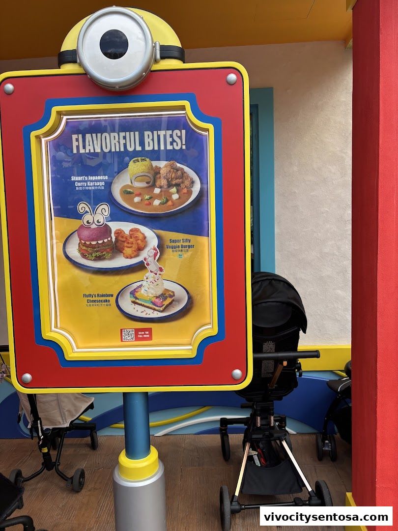 Menu page for Super Hungry Food Stand