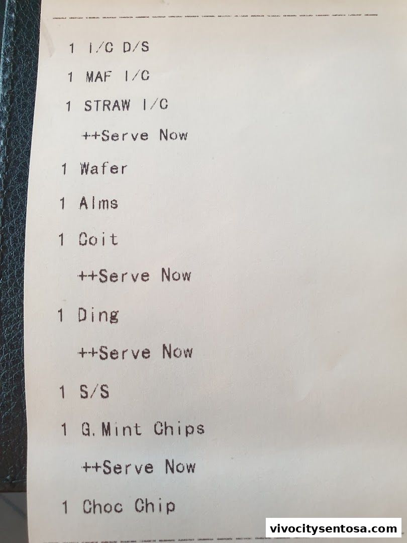 Menu page for Swensens Unlimited  VivoCity