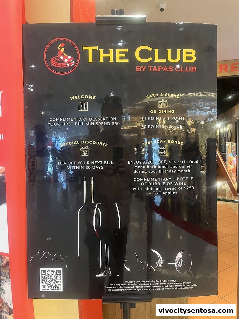 Tapas Club  VivoCity