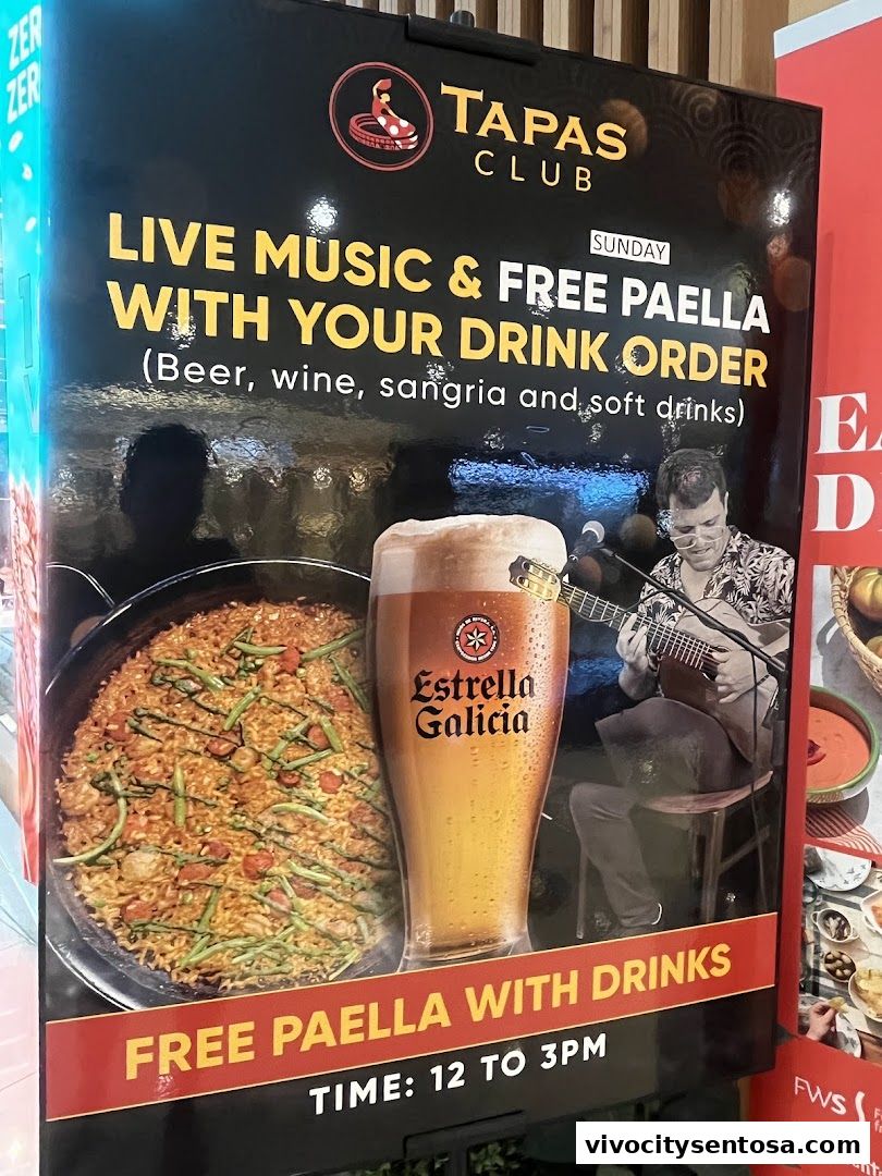 Tapas Club  VivoCity