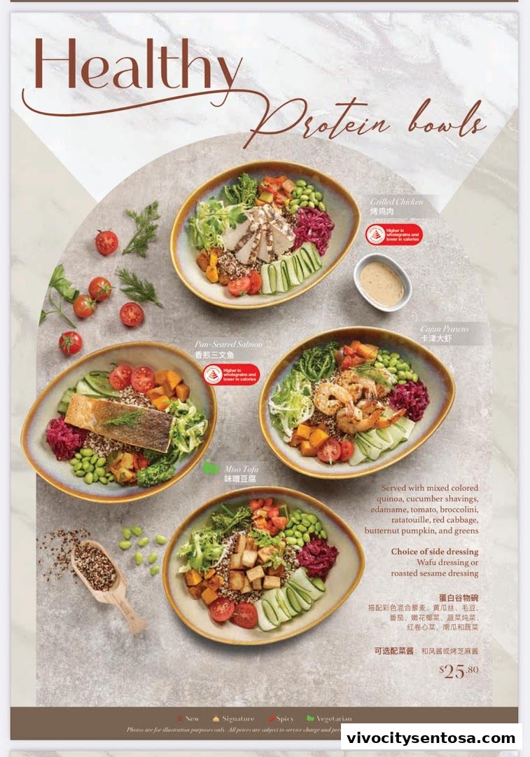 Menu page for tcc - The Connoisseur Concerto  VivoCity