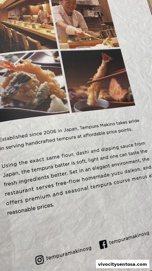 Tempura Makino VivoCity