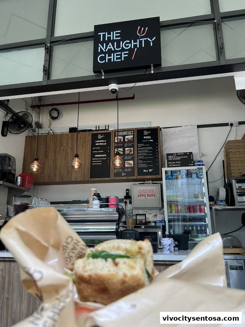 The Naughty Chef  Best Coffee  Sandwiches in Sentosa