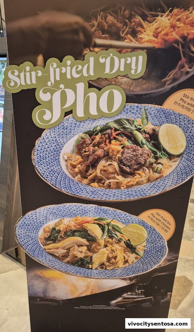 Menu page for VietSmith - Vivo City