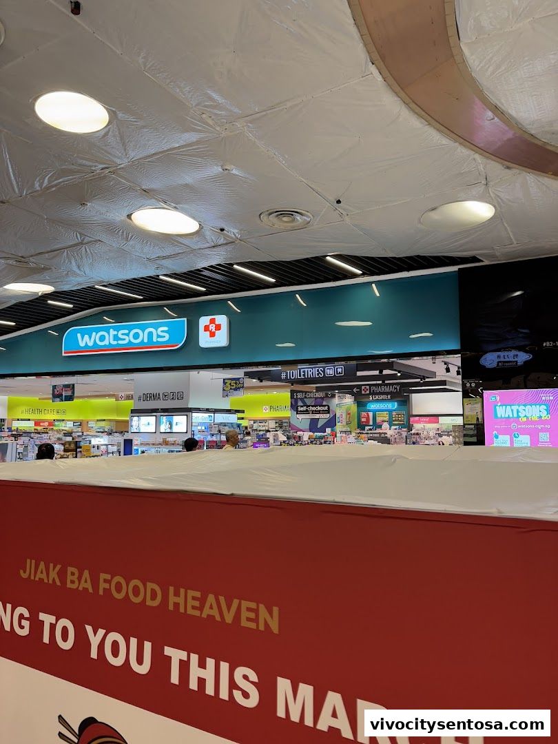 Watsons VivoCity Pharmacy  GNC Click  Collect