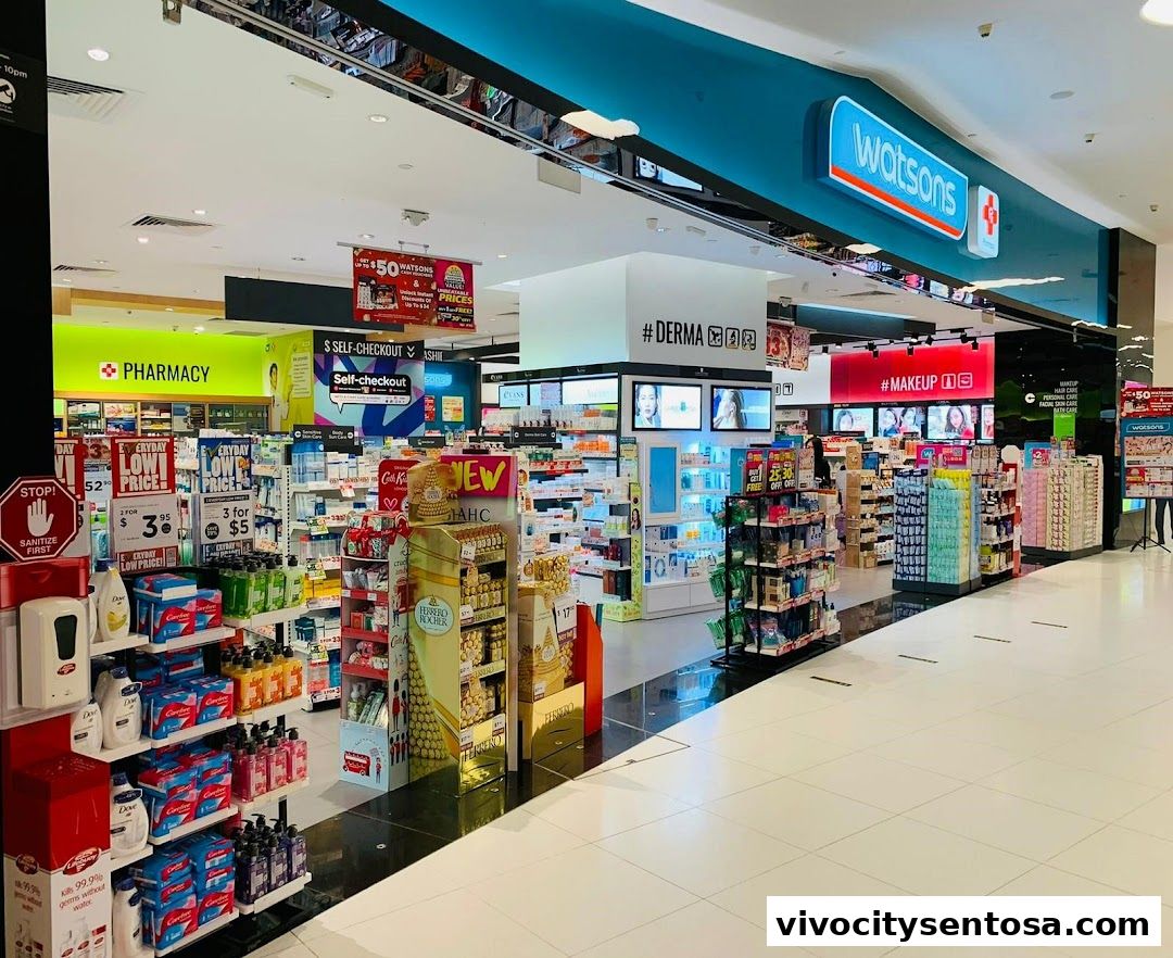 Watsons VivoCity Pharmacy  GNC Click  Collect