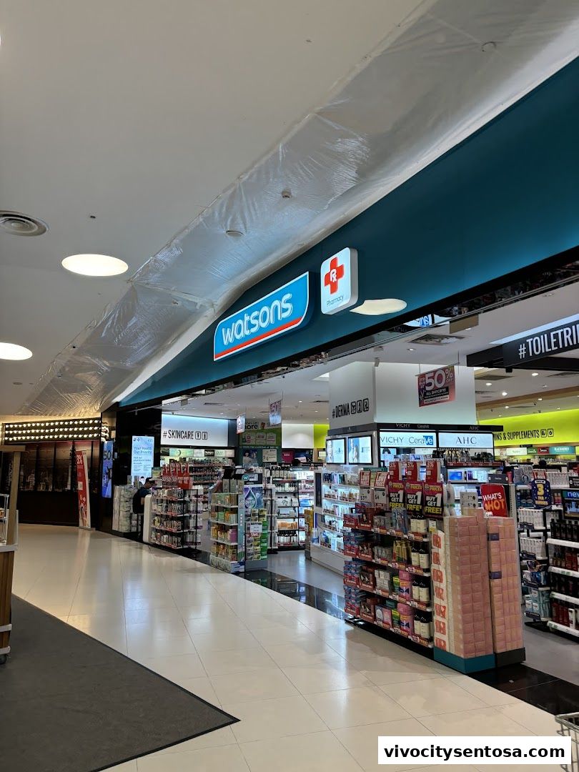 Watsons VivoCity Pharmacy  GNC Click  Collect
