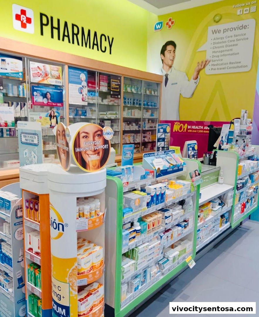 Watsons VivoCity Pharmacy  GNC Click  Collect