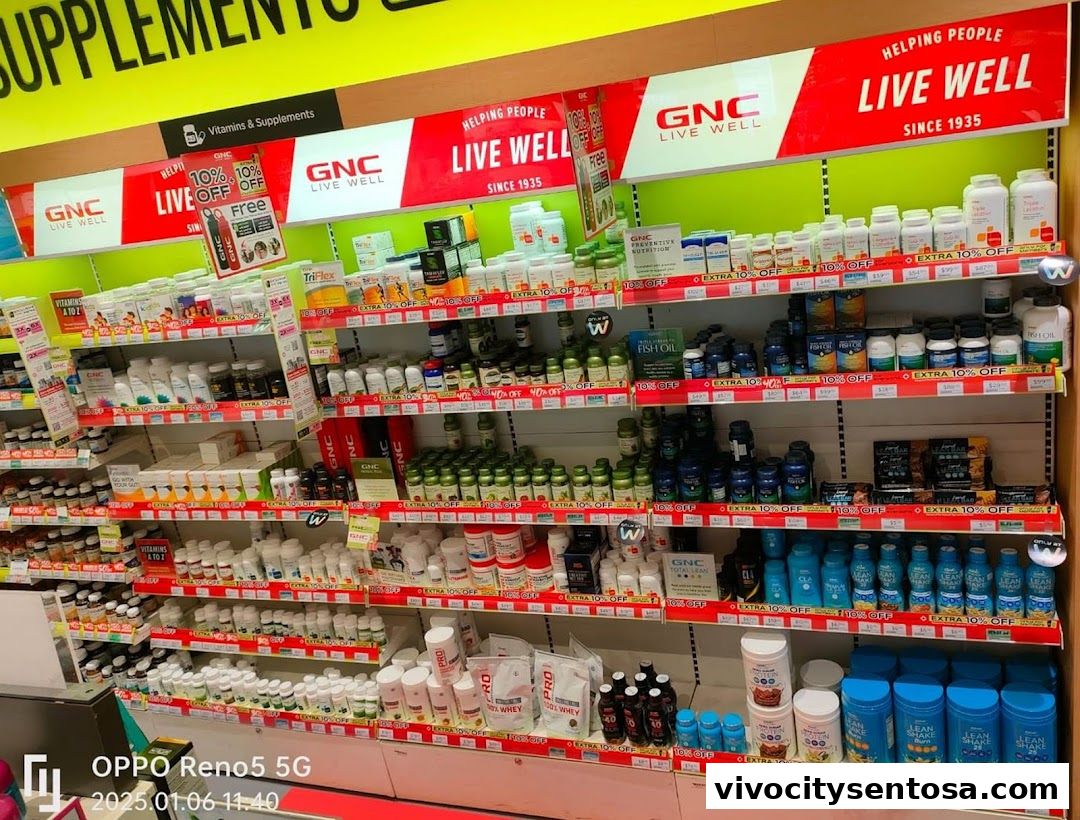 Watsons VivoCity Pharmacy  GNC Click  Collect